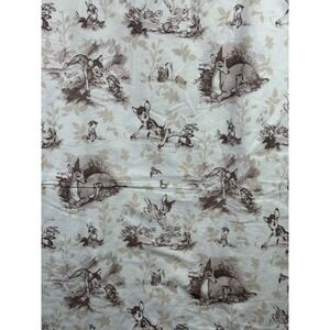 Disney Bambi Scenic Toile Fabric Springs Creative 2014 100% Cotton Woodland
